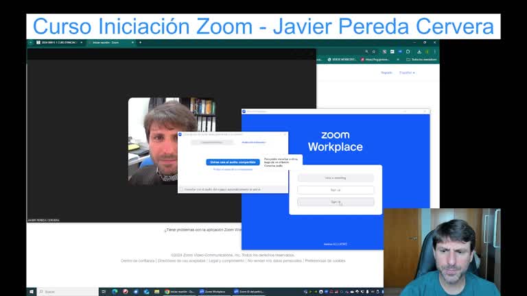 Vídeo curso Zoom iniciación