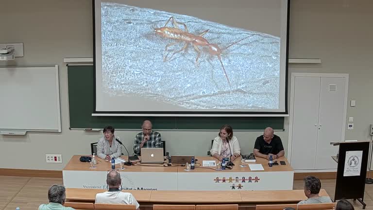 Presentación del libro: "Habitantes de la oscuridad: fauna ibero-balear de las cuevas"