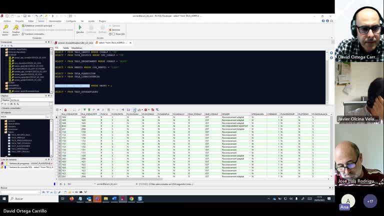 Formación modelo de datos de Planes de estudio