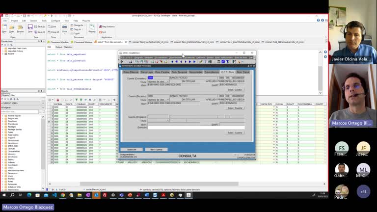 Formación del modelo de datos de Expediente