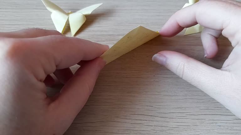 Tutorial: Mariposa de papiroflexia.