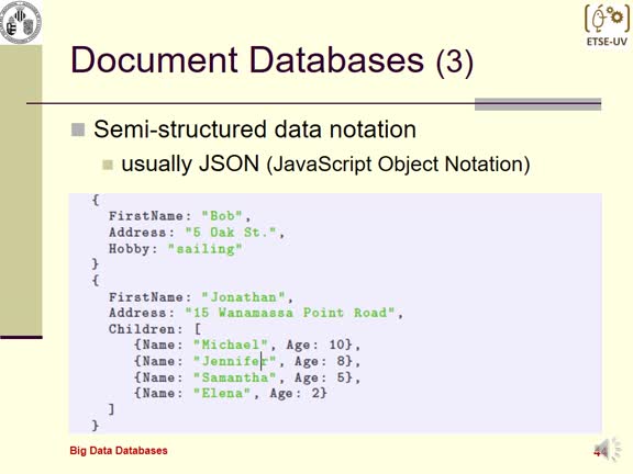 BD NoSQL (II)