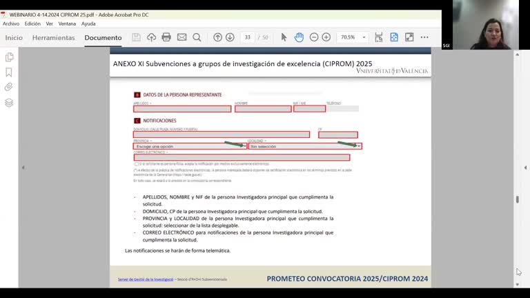 Sesión Prometeo25