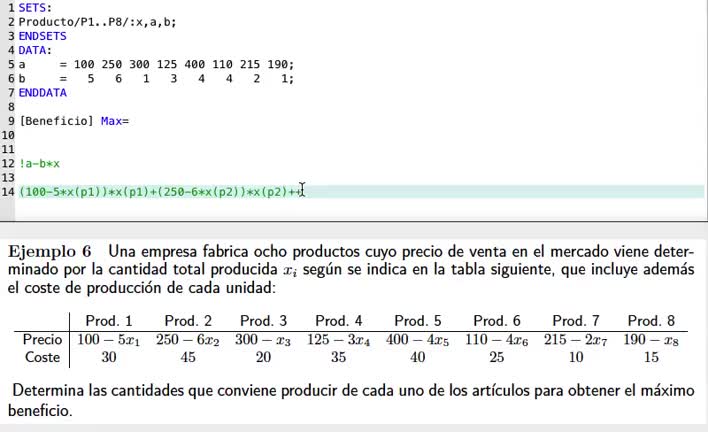 Ejemplo 6 (Conjuntos)